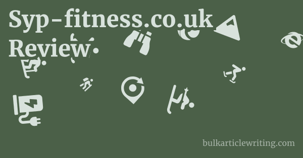 Syp-fitness.co.uk Review 1 by