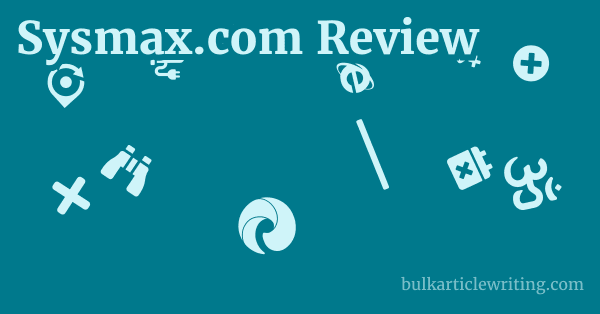 Sysmax.com Review 1 by