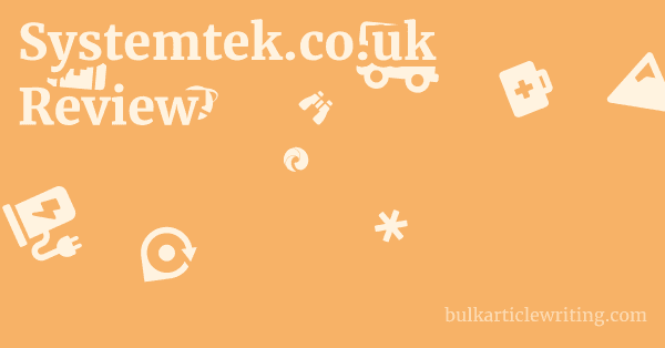 Systemtek.co.uk Review 1 by