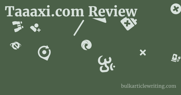 Taaaxi.com Review 1 by