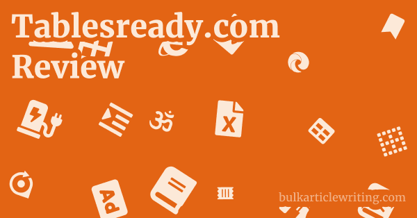 Tablesready.com Review 1 by