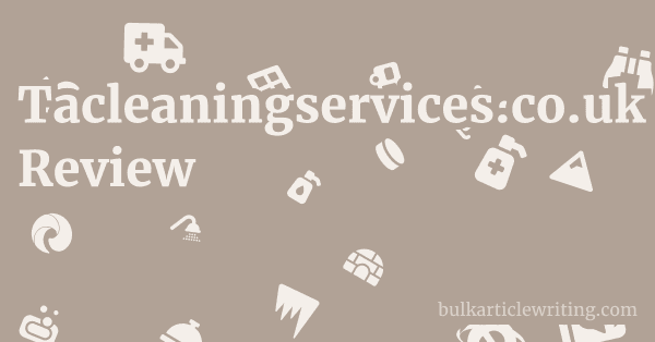 Tacleaningservices.co.uk Review 1 by