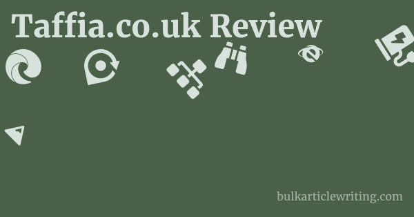 Taffia.co.uk Review 1 by