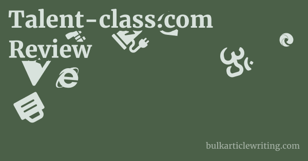 Talent-class.com Review 1 by