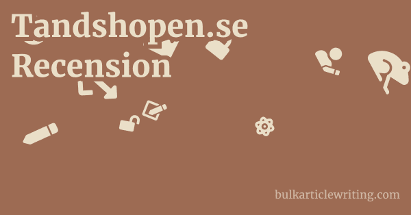 Tandshopen.se Recension 1 by