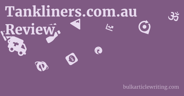 Tankliners.com.au Review 1 by Partners