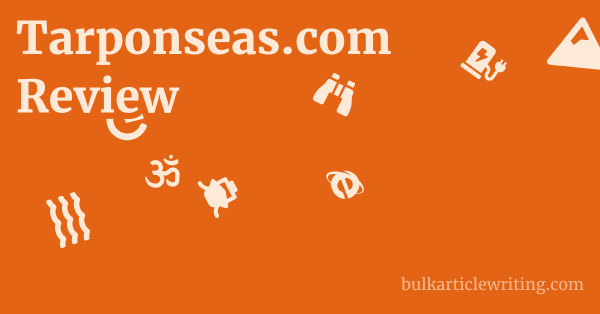 Tarponseas.com Review 1 by