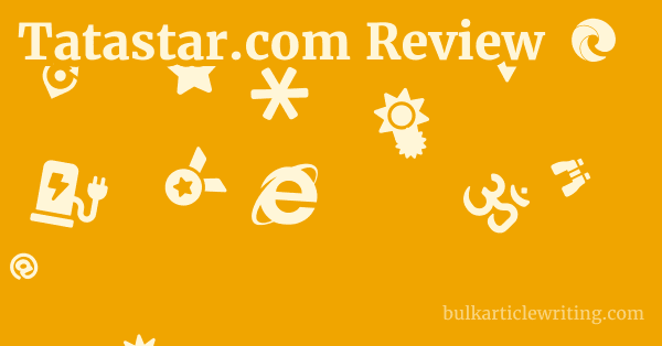 Tatastar.com Review 1 by