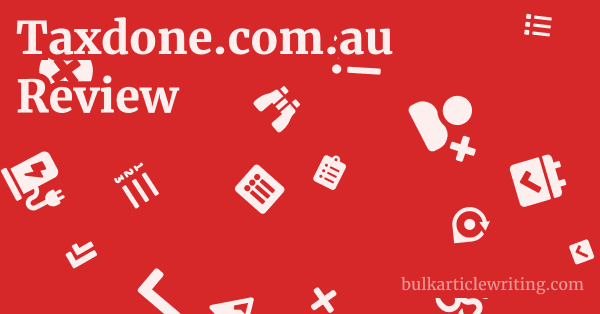 Taxdone.com.au Review 1 by