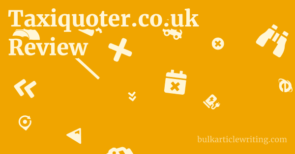 Taxiquoter.co.uk Review 1 by