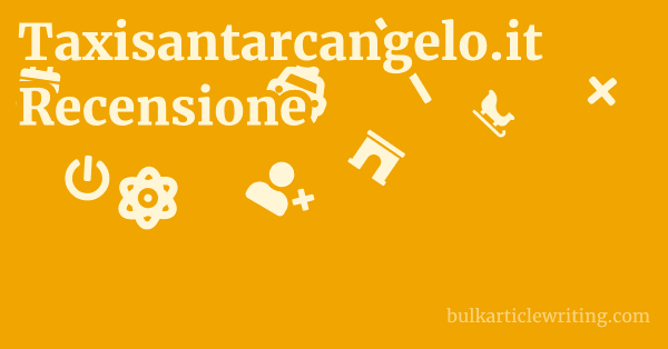 Taxisantarcangelo.it Recensione 1 by