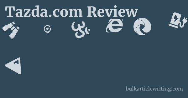 Tazda.com Review 1 by