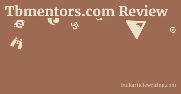 Tbmentors.com Review 1 by