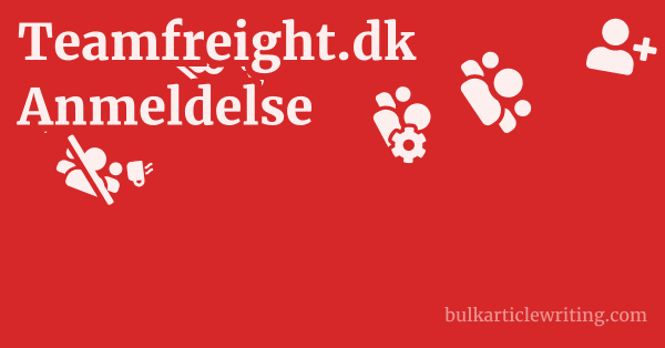 Teamfreight.dk Anmeldelse 1 by
