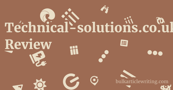 Technical-solutions.co.uk Review 1 by
