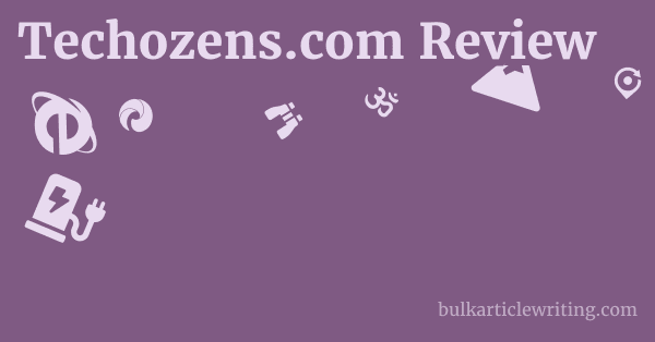 Techozens.com Review 1 by