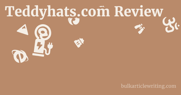 Teddyhats.com Review 1 by