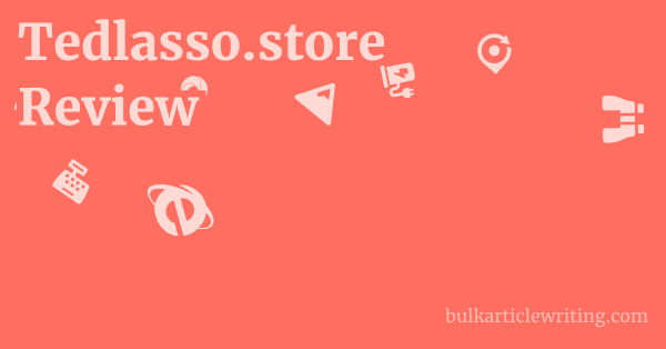 Tedlasso.store Review 1 by