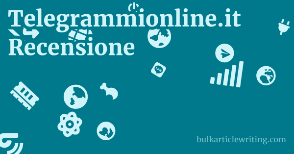 Telegrammionline.it Recensione 1 by