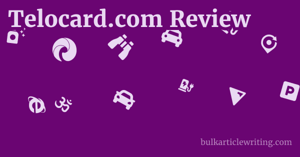 Telocard.com Review 1 by