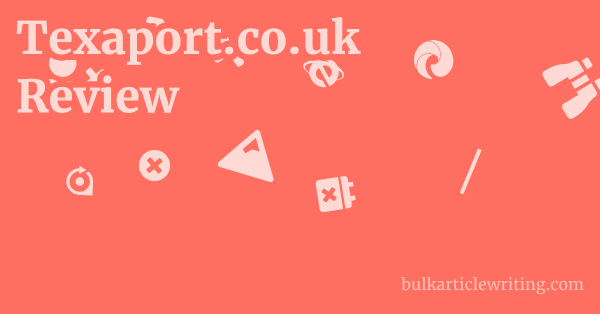 Texaport.co.uk Review 1 by
