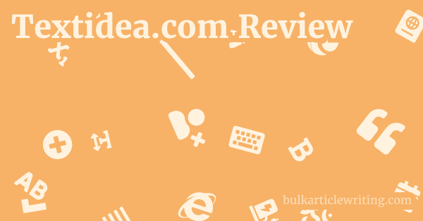 Textidea.com Review 1 by Partners