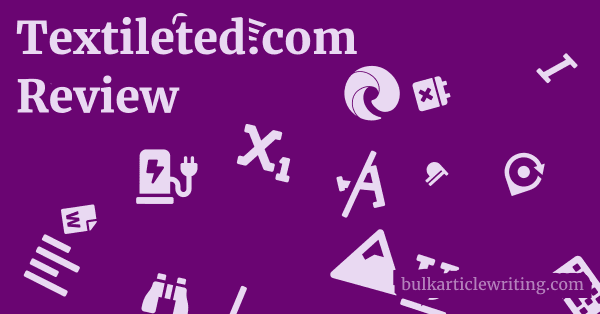 Textileted.com Review 1 by