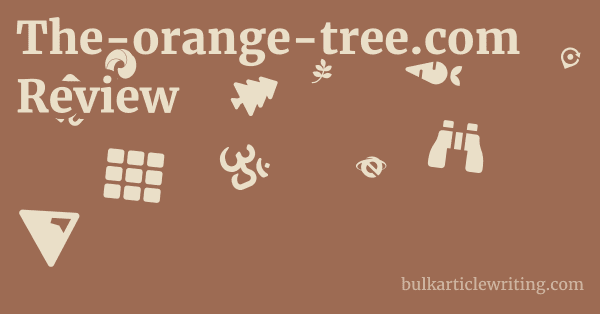 The-orange-tree.com Review 1 by