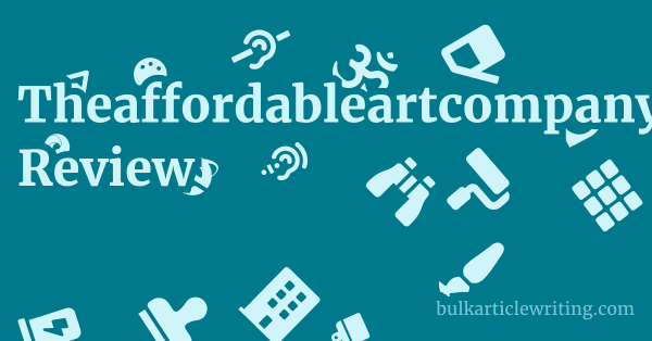Theaffordableartcompany.com.au Review 1 by Partners