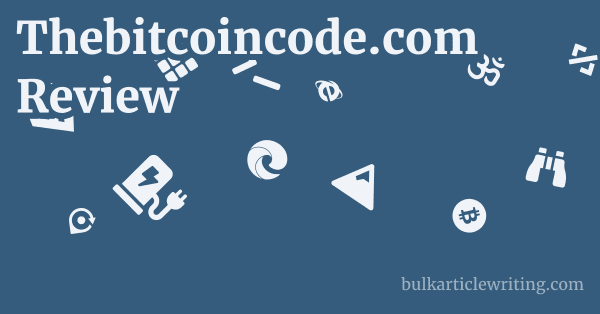 Thebitcoincode.com Review 1 by Partners