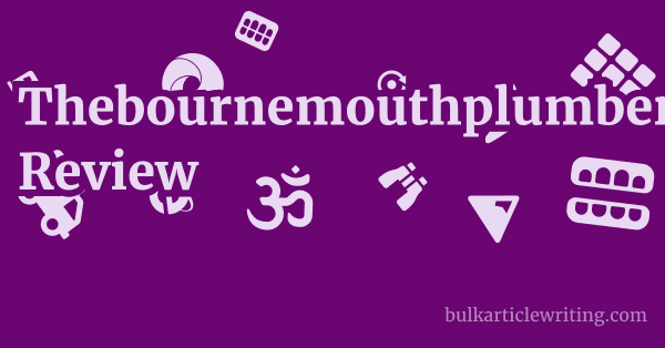 Thebournemouthplumber.com Review 1 by