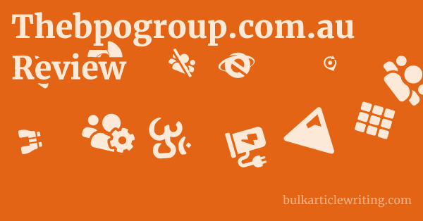 Thebpogroup.com.au Review 1 by Partners