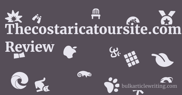 Thecostaricatoursite.com Review 1 by