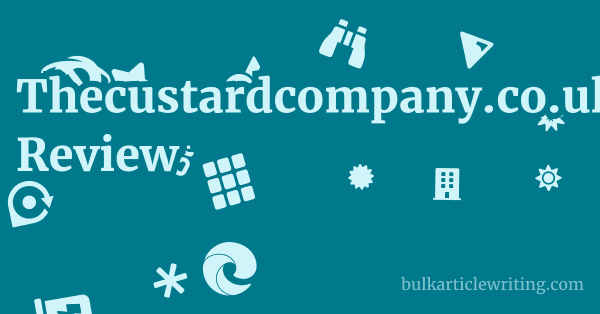 Thecustardcompany.co.uk Review 2 by Thecustardcompany.co.uk Review 1 by