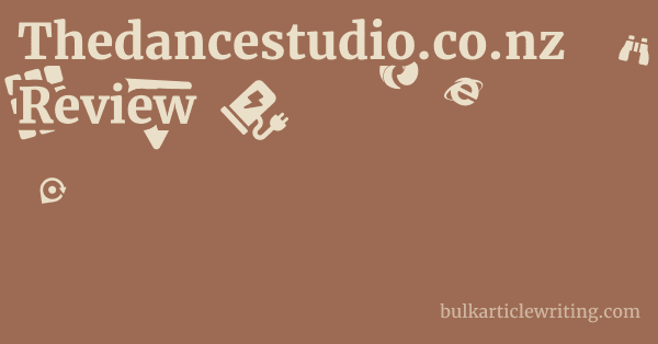 Thedancestudio.co.nz Review