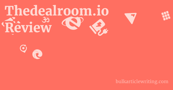 Thedealroom.io Review 1 by