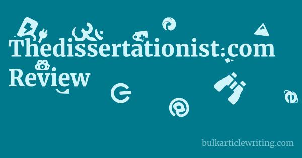 Thedissertationist.com Review 1 by