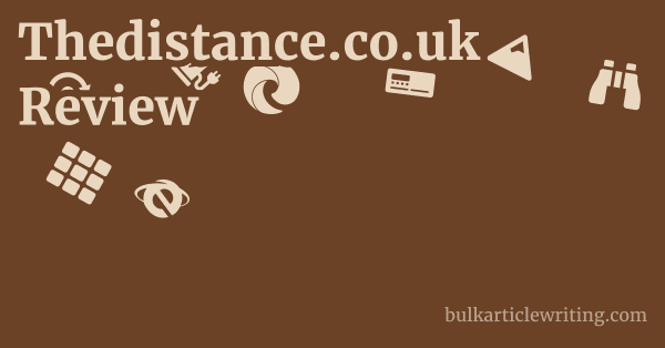 Thedistance.co.uk Review 1 by