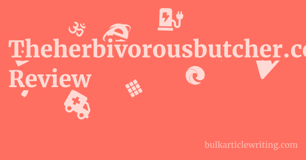 Theherbivorousbutcher.com Review 1 by