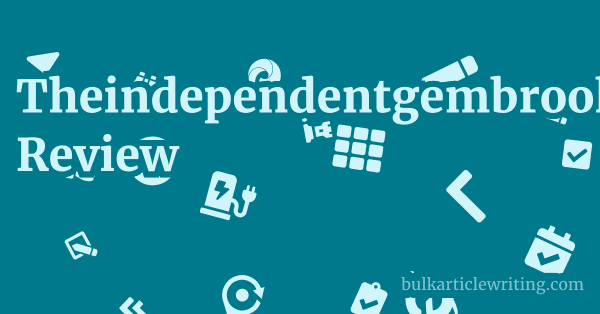 Theindependentgembrook.com.au Review 1 by