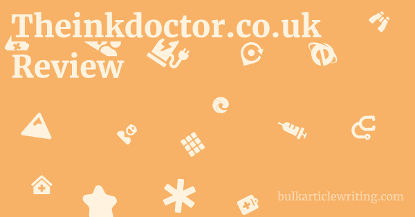 Theinkdoctor.co.uk Review 1 by