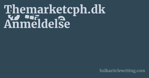 Themarketcph.dk Anmeldelse 1 by