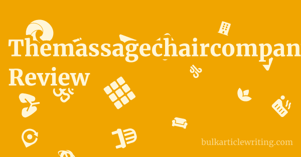 Themassagechaircompany.co.uk Review 1 by