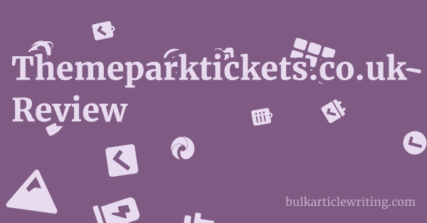 Themeparktickets.co.uk Review 1 by