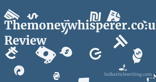 Themoneywhisperer.co.uk Review 2 by Themoneywhisperer.co.uk Review 1 by