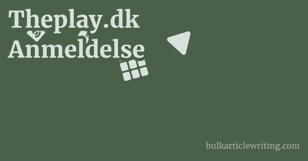 Theplay.dk Anmeldelse 1 by Partners
