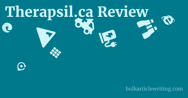 Therapsil.ca Review