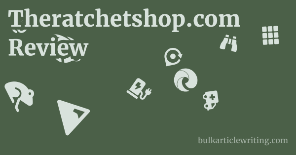 Theratchetshop.com Review 1 by