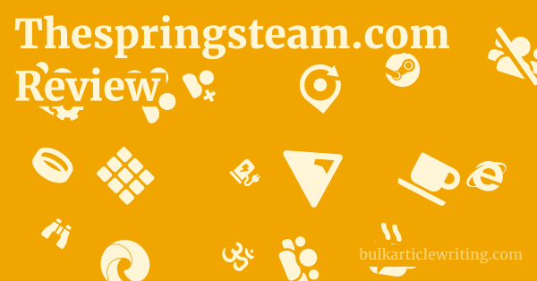 Thespringsteam.com Review 1 by