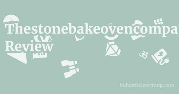 Thestonebakeovencompany.co.uk Review 1 by Partners
